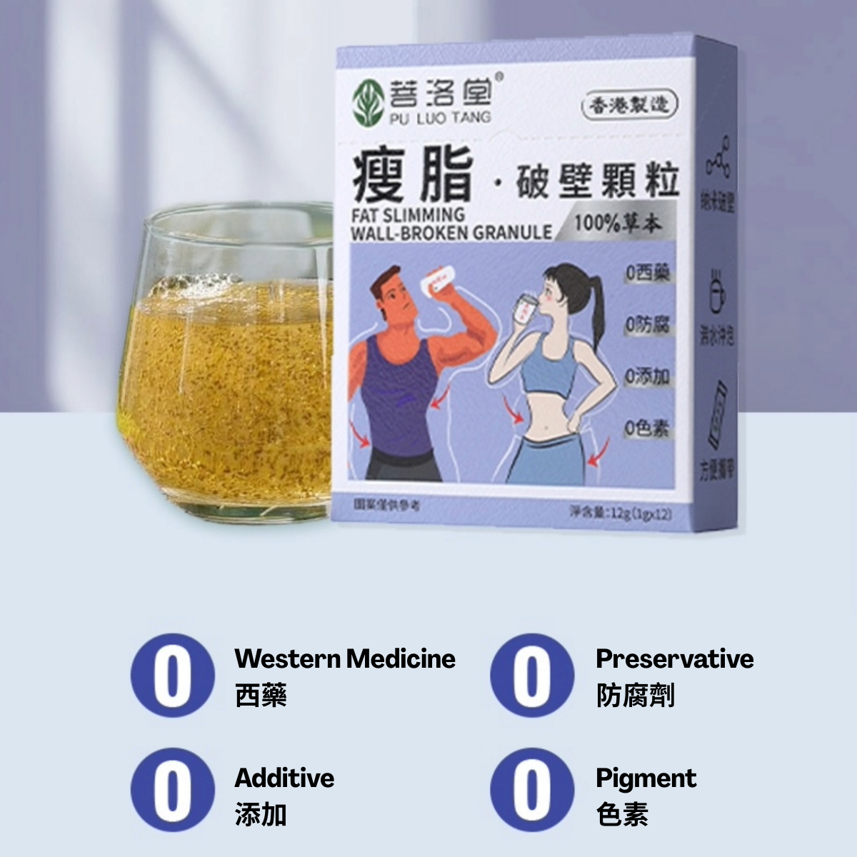 Fat Slimming Wall-Broken Granule